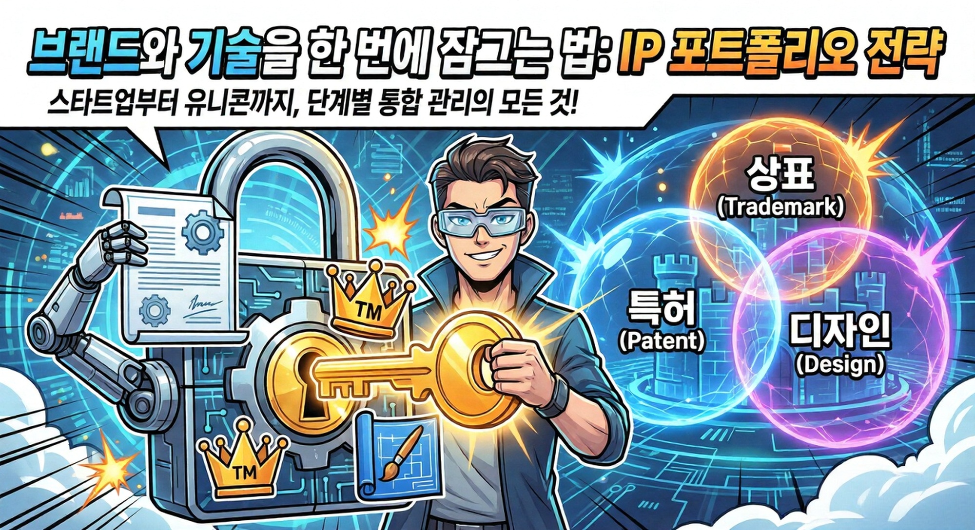 IP 포트폴리오 통합 전략